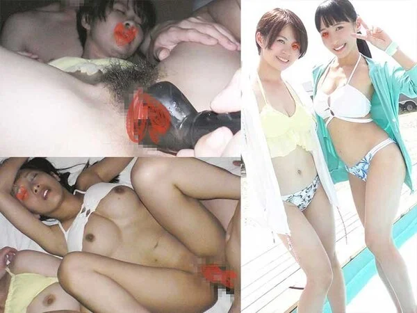 【睡◎乱交】【水着着替え】【特典3本】インカレサークル夏休み交流会・■■女子大チアリーディング部員2名②【高画質】