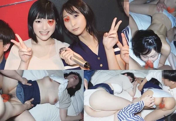 【で◎すい&キメ◎クカン】有名私大テニスサークル新歓コンパ/K女子大新入生女子1名&先輩サークル女子1名①【特典3本】