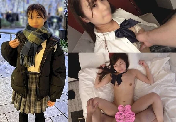 【お泊り・制服娘】受験を控える正統派美女 ゆう18歳 145cmの小さな身体 ちっさいおまんこに我慢出来ずこっそり後ろから生挿入