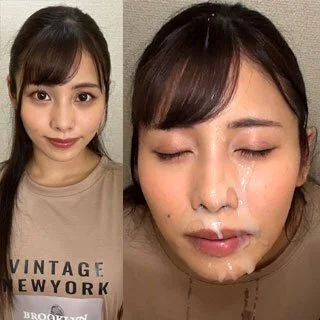 個撮)【おねだり顔射19】むっちりデカ尻お姉さん【エロい!すっぽんフェラ顔】丸呑みノーハンドフェラ【鼻穴直撃!大量顔射】