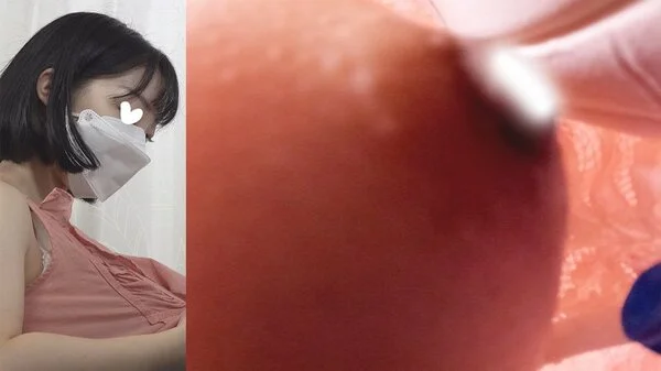 【検診2名】触るとマズいお年頃な乳首へバレないよう大接近!