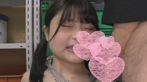 万引き女子にペニス攻め!ねじこみフェラチオで大量顔射!