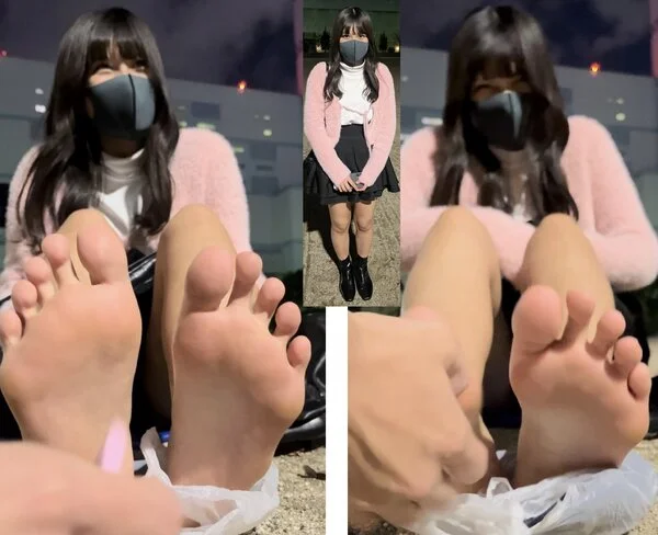 清楚系超絶美女24cm超激弱足裏くすぐり！4分31秒