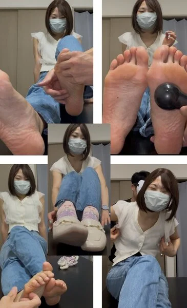 高身長美女25.5cmギリシャ型超激弱足裏、全身くすぐり！10分32秒	