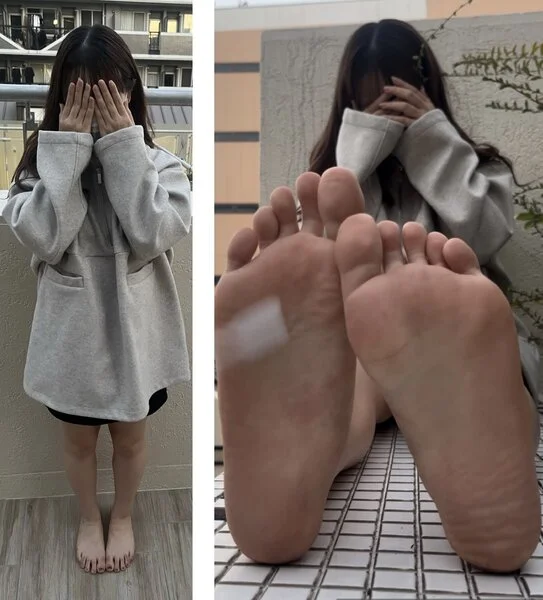 めるる似美女、24cm激弱足裏くすぐり！4分8秒