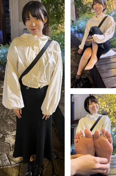 美人タレント夕波ななみさん激弱足裏くすぐり！4分11秒