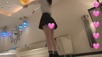 【個撮】礼儀正しい超かわいいバスケたまごちゃん!バスケの玉遊びで恥ずかしパンチラ特典映像