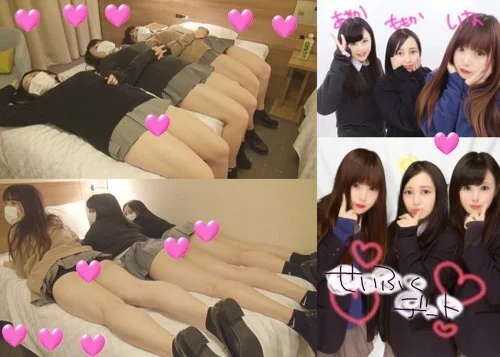 【個撮】欲望まみれ同級生三人組を生贄交換!羞恥心マックスで超■■!手当たり次第に鬼ハメ!鬼突き!狂乱カオス映像(1)