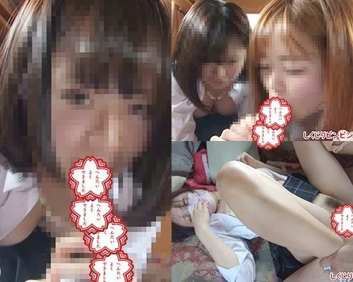 なりたてほやほやのJD二人組がお友達のお隣で赤貝から愛液垂らして何も言わずに生挿入!二人に精子を中出し!③