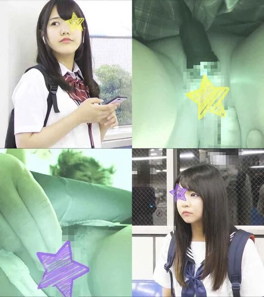 【電車■■】お得な2本セット※顔出し■■★車内で絶頂!某女子アナ激似の超敏感変態美少じょ&セーラーにTバック!マン汁濃い目の剛毛