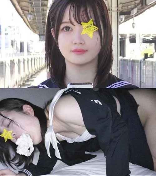 《号泣ヨダレ逝き》【電車■■■】正統派黒髪美○女が涙も涎も鼻水も潮も垂れ流してはしたなさ過ぎる24連続絶頂