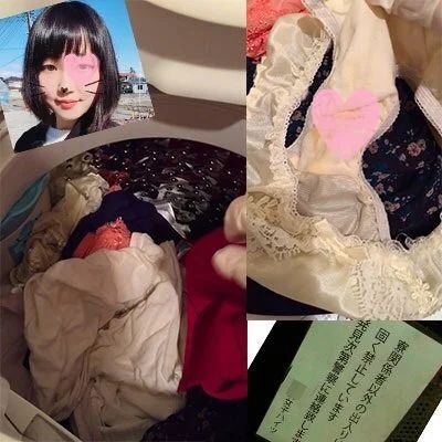 危険!!女子寮侵入!!!洗濯機から超～新鮮な汚パンツをゲット!!